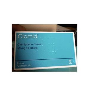 Clomid Clomiphene citrate 50mg 10 tablets 