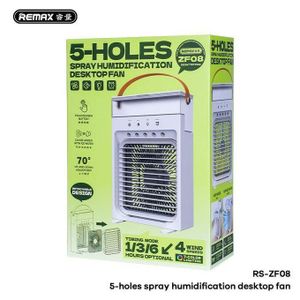 Remax RS-ZF08 5-HOLES SPRAY HUMIDIFICATION DESKTOP FAN