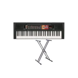 Yamaha PSR-F52 keyboard piano with stand and adaptor