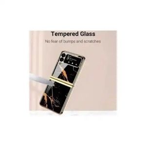 Marble flip Case for Samsung galaxy z flip 4 5g Case