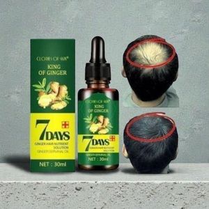 Clothes Of Skin Baide 7 Days Bald Head Hair Restoration Ginger Germinal Oil
