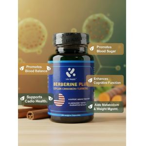 Lite Supply Berberine Plus supplement 60 caps