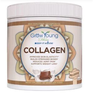 Grow Young Hydrolyzed Bovine Collagen Powder 352 Grams Type I & III