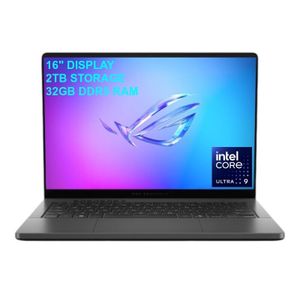 Asus ROG Zephyrus G16 (2025) Intel® Core™ Ultra 9 32GB DDR5 RAM 2TB SSD 16" OLED Display NVIDIA® GeForce RTX™ 5080