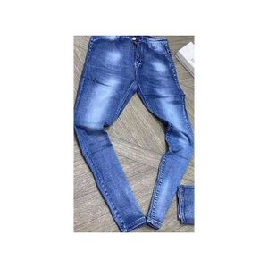 Mens Non Fade Blue Jeans