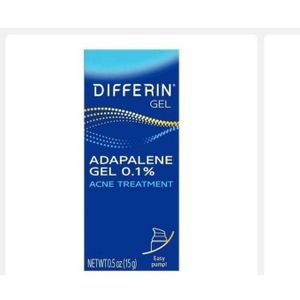 Differin Acne Treatment Gel 0.1% Adapalene - 15g