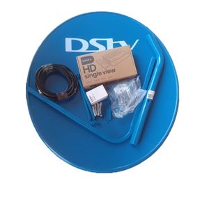 DSTV Latest Decoder with Dish and Complete Accessories with 1 Month FREE CONFAM Subscription