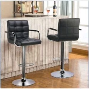 Draft Bar Stool - Set Of 2 - Black