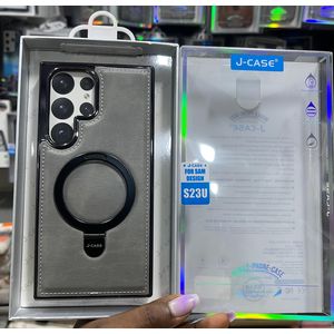 Samsung Galaxy S25 Ultra Leather Case With Stand