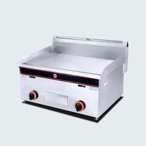 Commercial Smooth Gas Griddle Machine