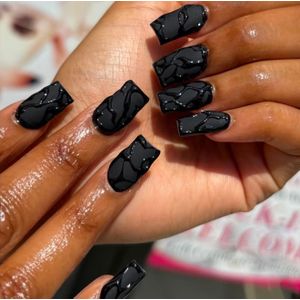 Beautiful Nail Artificial False Nail Set - 24 Pieces