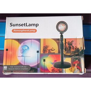 Sunset Lamp Atmosphere Lamp USB-powered projection light