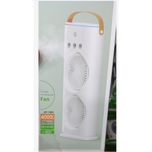 Dp 7685 Portable Rechargeable Cooling Mist Fan