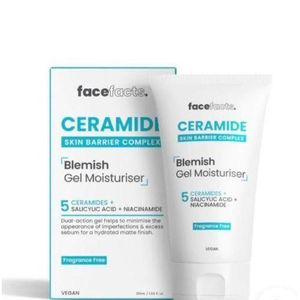 Face Facts  Ceramide Blemish Gel Moisturiser. 