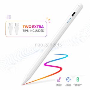 High-Precision Universal Rechargeable Digital Magnetic Stylus Pen for Phones, iPad, iPhone, Android Tablets & Windows Touchscreen Laptops 