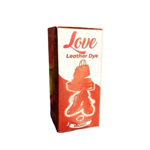 Love  Leather Shoe Dye - Brown - 12Pcs