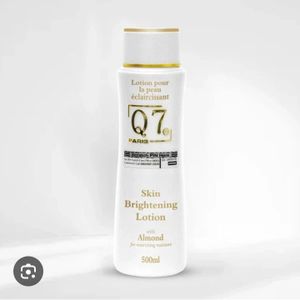 Q7  Skin Brightening lotion -  Q-7 Paris Body milk with Almond oil - 500ml