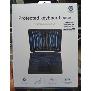 Backlit Bluetooth Keyboard Case with Touchpad for Samsung Galaxy Tab S9 FE / S10 FE (11")