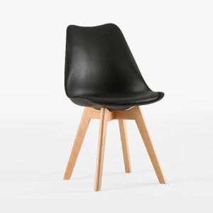 Eames Classy Padded Retro Plastic Dining Chair- White
