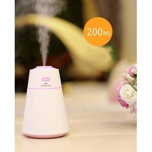 HMT-M3 Ultrasonic Mini Humidifier – Cool Mist Air Humidifier for Home, Office & Bedroom