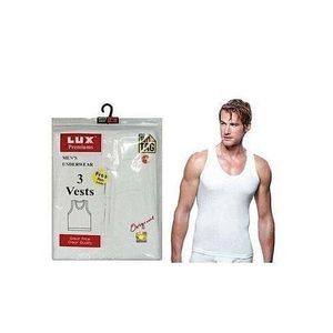 LUX 3 In1 Singlets Men Underwear -White
