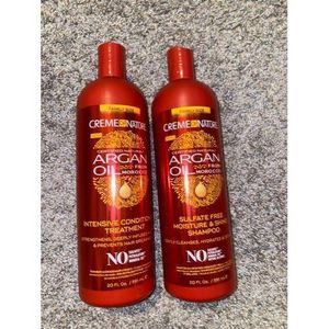 Creme Of Nature Sulphate Free Argan Oil Shampoo & Conditioner 20oz