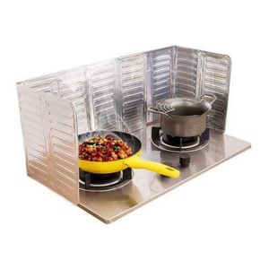 Home 1pc Oil-Proof Splash Guard Baffle - Removable Anti-Fouling Cooking Splash