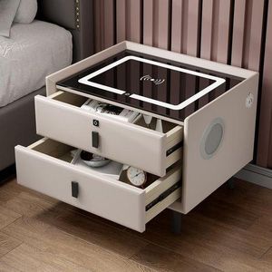Smart Bedside Table With Wireless charging and Bluetooth speaker