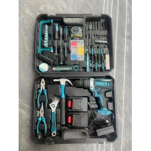 Complete Professional Rechargeable Tool Box Set