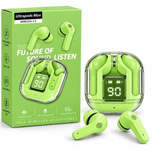 Ultra Pods Max Wireless Earbuds with Digital Battery Display