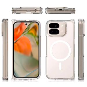 Shockproof Transparent case with MagSafe for google pixel 10 pro fold /google pixel 9 pro fold 