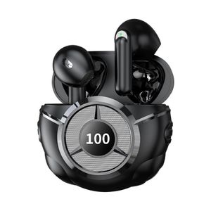 Winwolf X79 Wireless Gaming Earbuds Bluetooth 5.1 TWS Headphones Sports Earphones with LED Display Charging Case - Black
