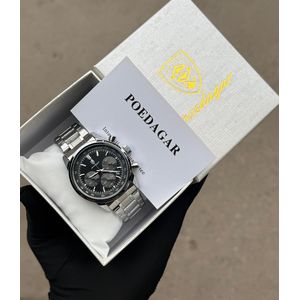 POEDAGAR Superior And Classic Non Fading Stainless Steel Chains Topnotch Wristwatch 