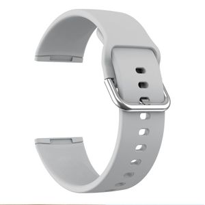 Buckle Strap Band For Fìtbit Versa 3/ 4, Sense/ Sense 2 - Grey