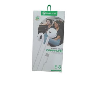 SHPLUS Standard Havybass Wired Type C Music Play Earphone E8