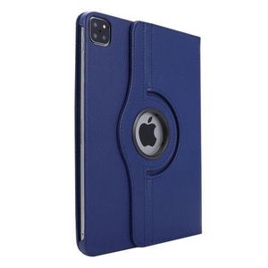 360 Degree Rotation Leather Case for iPad Pro 12.9 Inch (2020/2021/2022) - Blue
