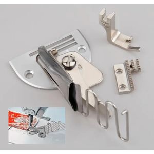 Binding Curve Edge Folder Bias Binder Foot for Industrial Sewing Machine, Right Angle Bias Binder for Lockstitch Machine
