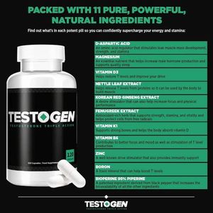 TESTOGEN TESTO@ BOOST 60 Capsules