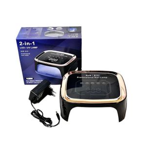 Sun S10 2 in 1 Professional Nail Lamp - 108W