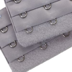 Fashion 3PCS 3/4/5/7/8 Hooks Bra Extenders Women Belt Elastic-3pcs