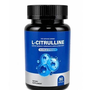 SUPPLEMENT NEEDS  L-Citrulline 3000mg Capsules – Nitric Oxide Booster for Workout Endurance & Muscle Recovery – 90 Capsules