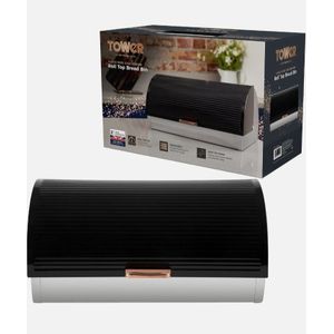 Tower Linear Roll Top Bread Bin 