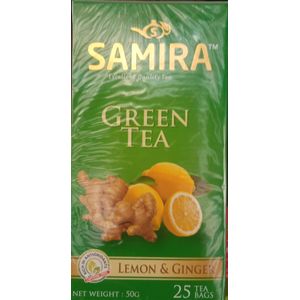 Samira Green Tea Lemon & Ginger