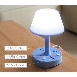 Smart Desk Lamp Socket With USB & Phone Holder
