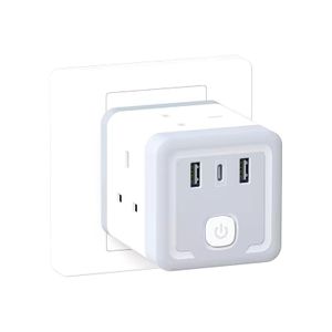 Aubiwe Smart Cube Adapter with USB Ports 7 in 1