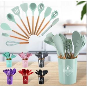 Silicone spoon with Big cup 