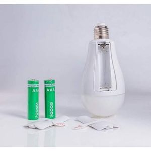 20W LED Rechargeable Emergency Light/Energy Saver Bulb- With Two Free Batteries