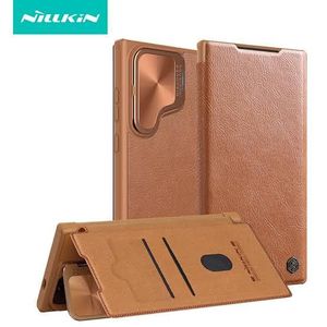 Nillkin Niilkin Qin Prop Leather Case For Samsung Galaxy S24 Ultra