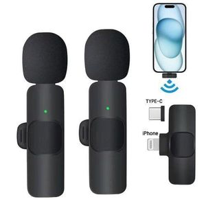 K9 Wireless Lavalier Microphone For iPhone (Lightning) and Android (Type-C) 