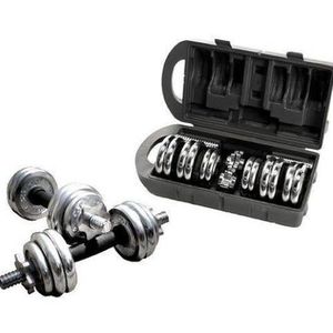 30kg Chrome Dumbell Set
